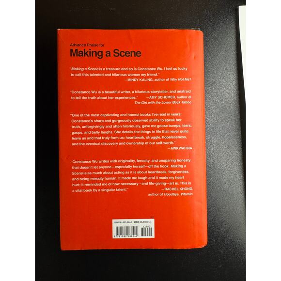 BOOK NEW Making a Scene Hardcover – October 4, 2022 by Constance Wu - Picture 3 of 5